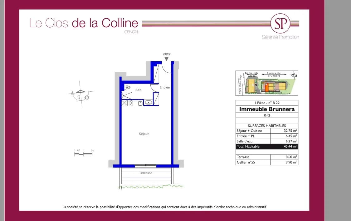 APPARTEMENT T1 AVEC TERRASSE ET PARKING · photo 1