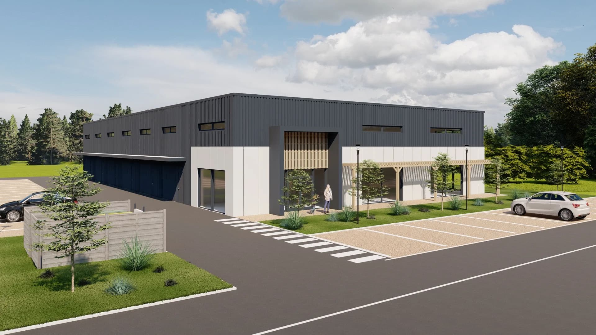 Lège local commercial 174 m²