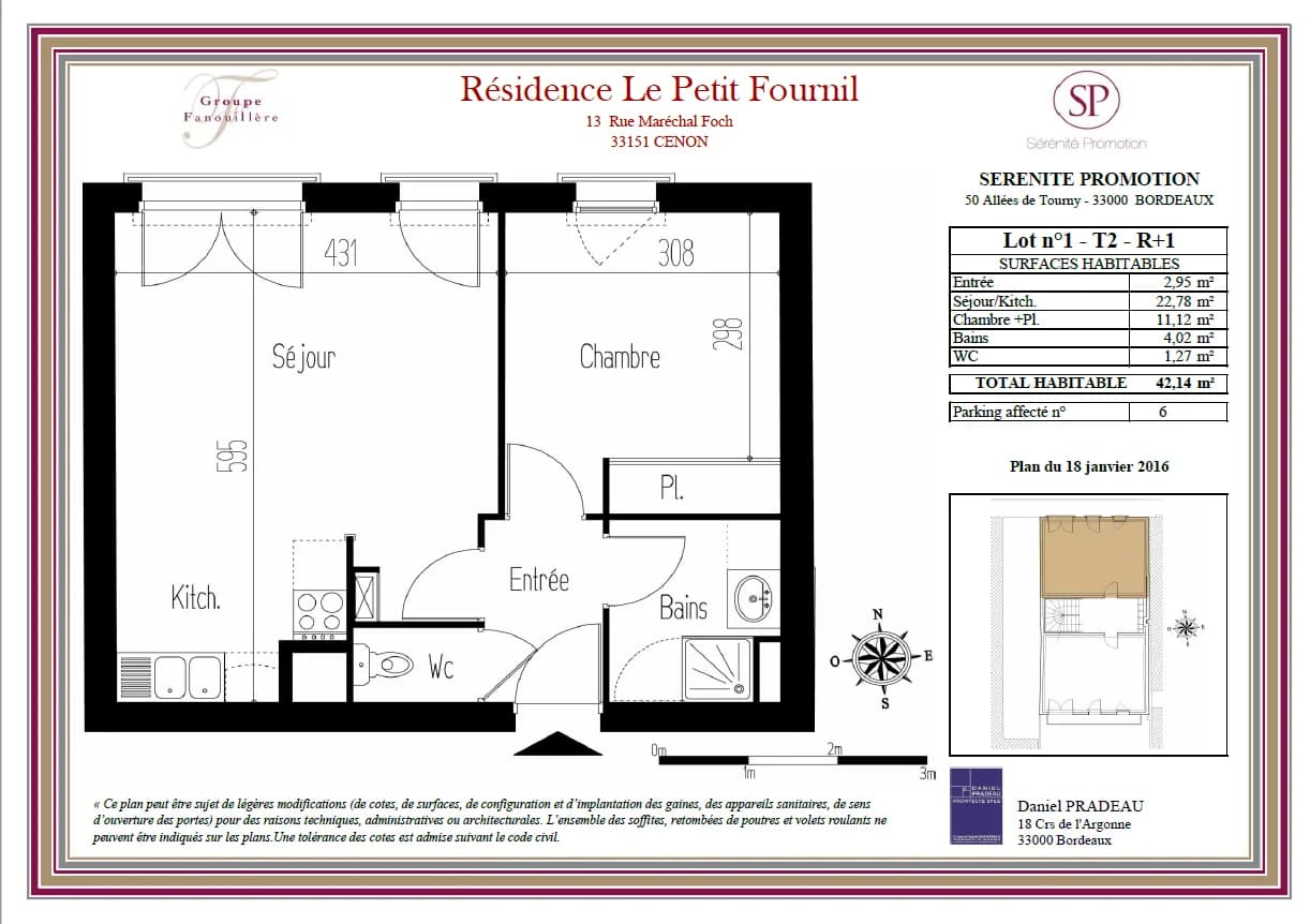 Appartement T2 meublé - Cenon Gare · photo 6