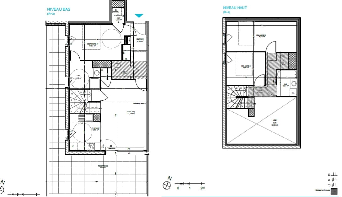 APPT DE TYPE 4 AVEC TERRASSE ET 2 PLACES DE PARKINGS · photo 9